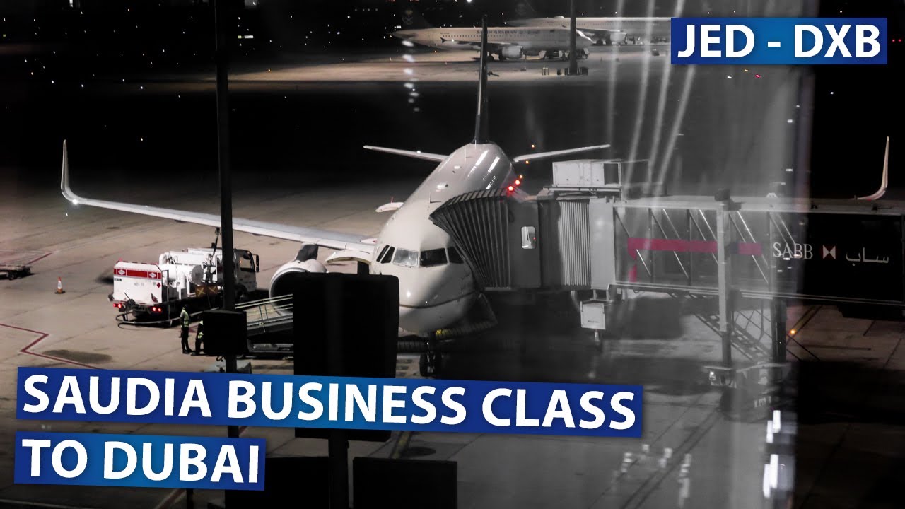 TRIP REPORT | Saudia's UNDERVALUED Business Class | Airbus A320 | Jeddah - Dubai