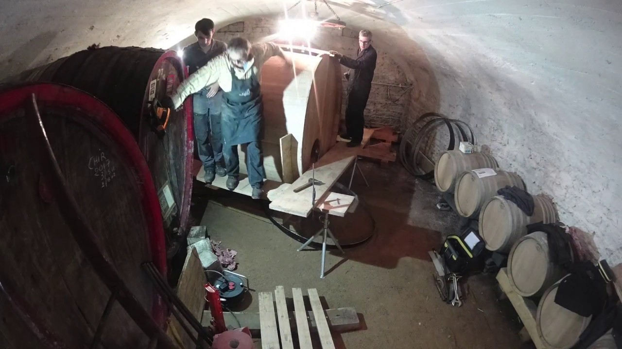 Tonnellerie ALLARY : Montage Foudres