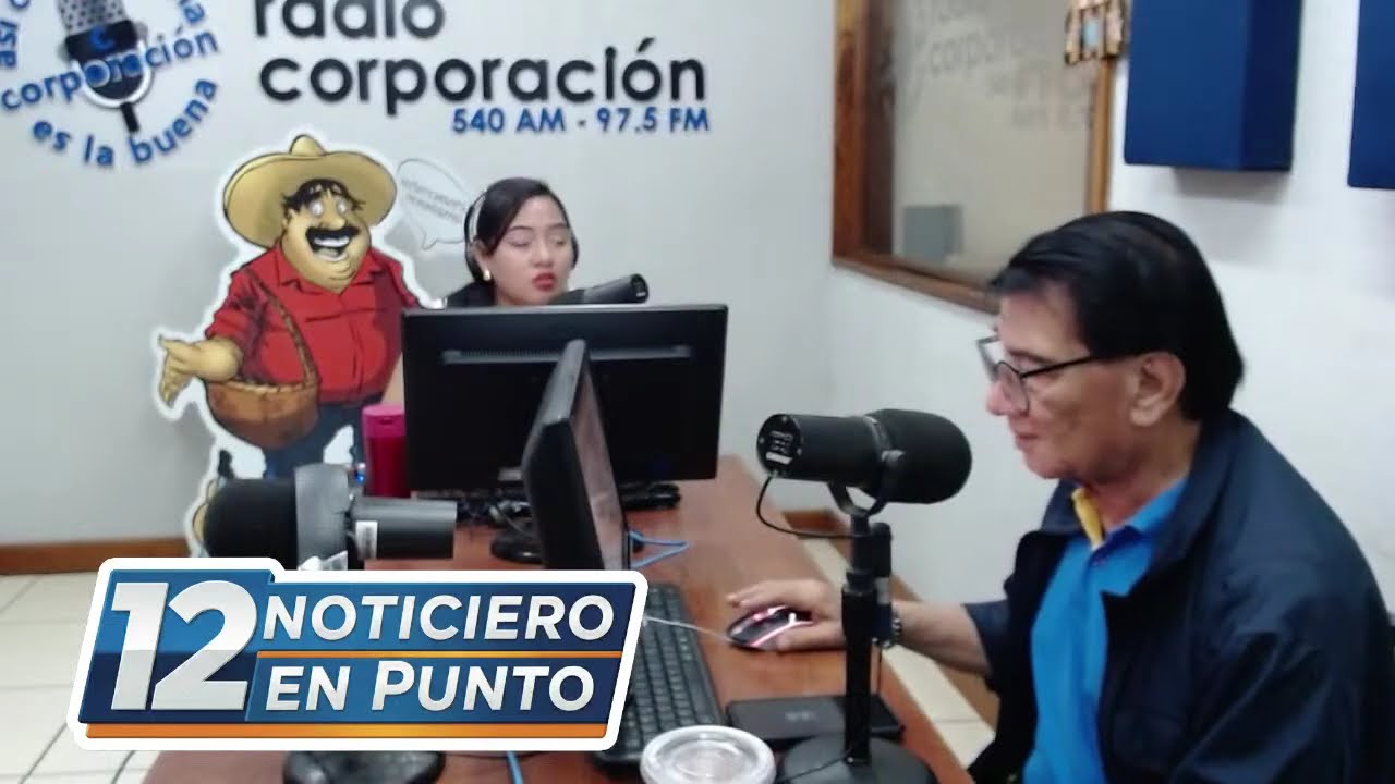 Transmision Noticiero 12 en Punto - Jueves 12  Febrero 2026