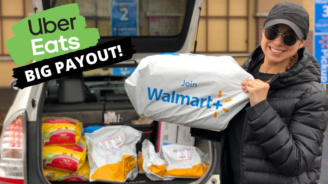 Водитель Uber Eats | Выплата за большой заказ в Walmart