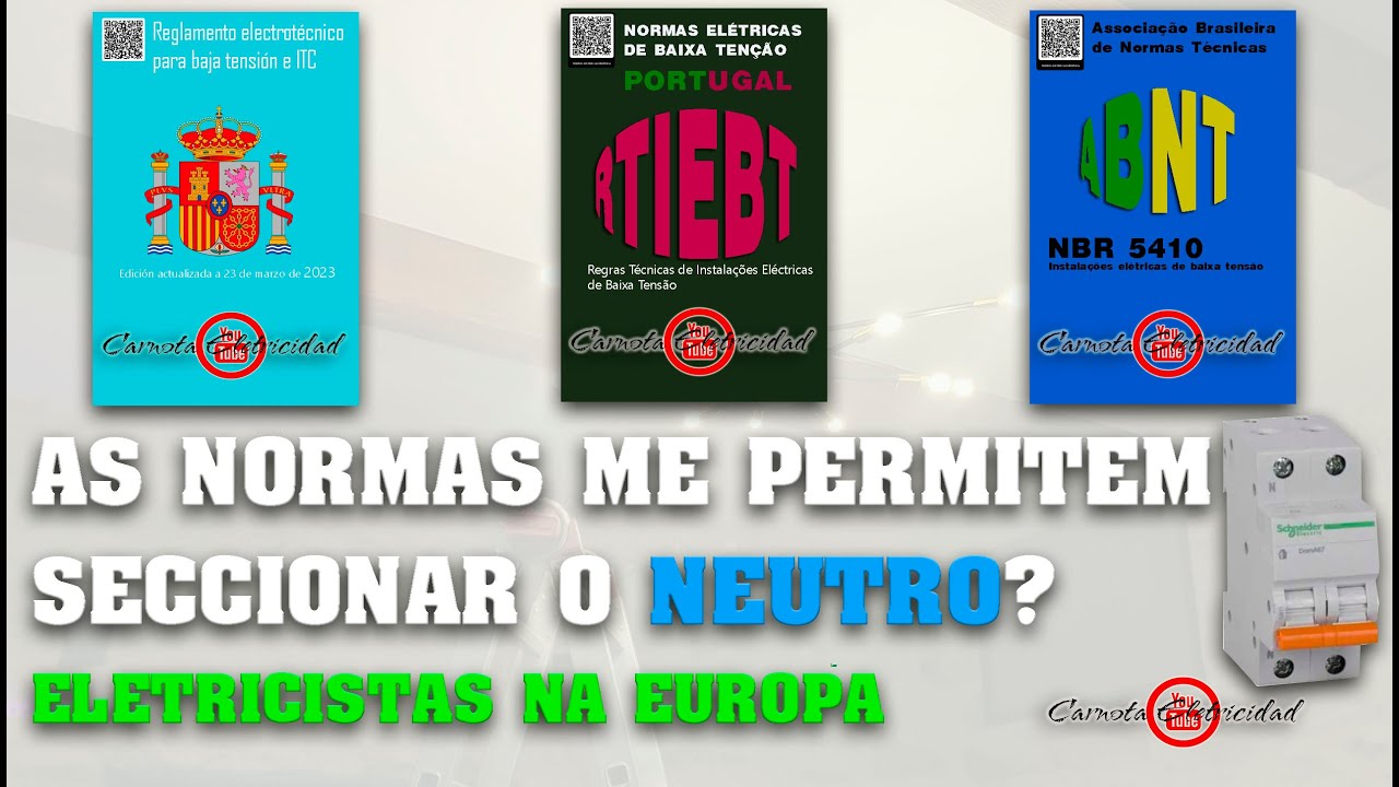 AS NORMAS ME PERMITEM SECCIONAR O NEUTRO?