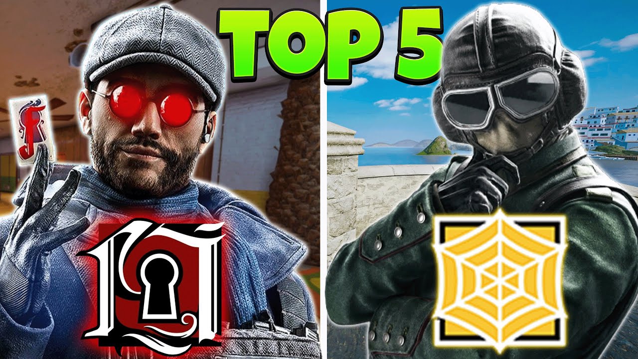 НОВЫЕ ТОП-5 атакующих и защитников в Rainbow Six Siege
