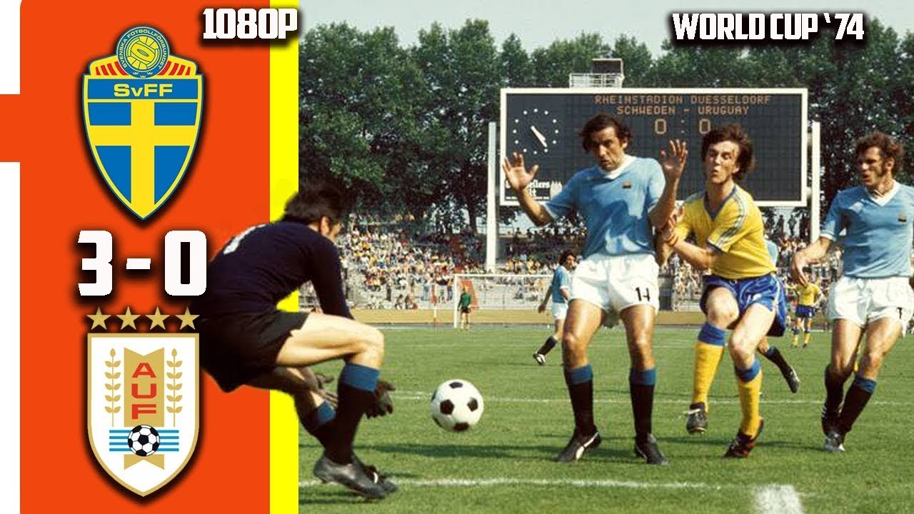 Sweden vs Uruguay 3 - 0 Exclusive Version World Cup 1974