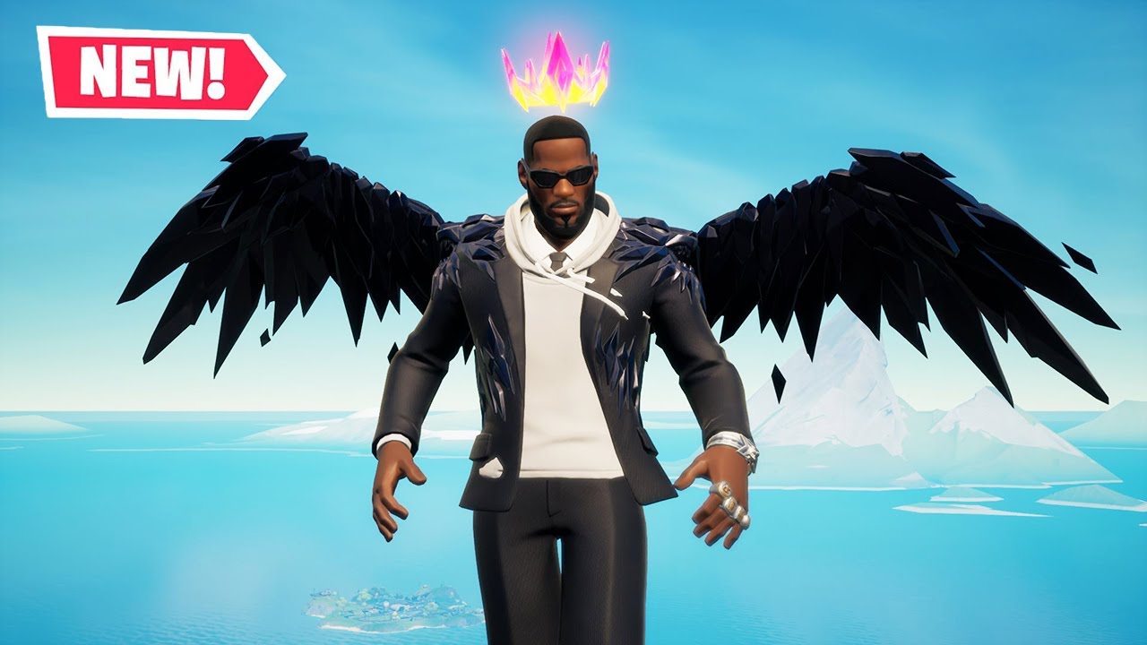 NEW LEBRON JAMES SKIN GAMEPLAY IN FORTNITE!