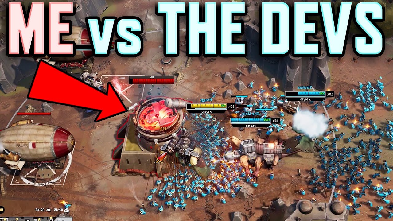 New MOBA/RTS! March of Giants - Can I Beat The Devs?