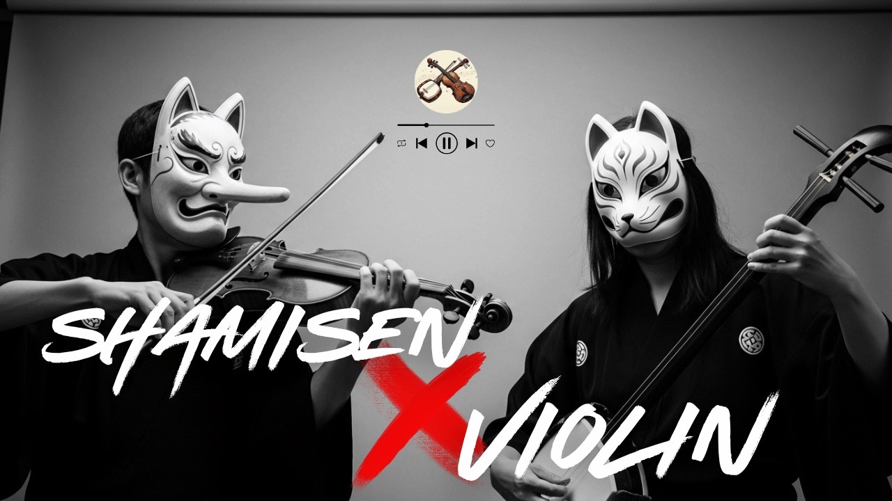 Shamisen x Violin Dark Hip Hop | Masked Warriors Beats – Focus & Energy BGM