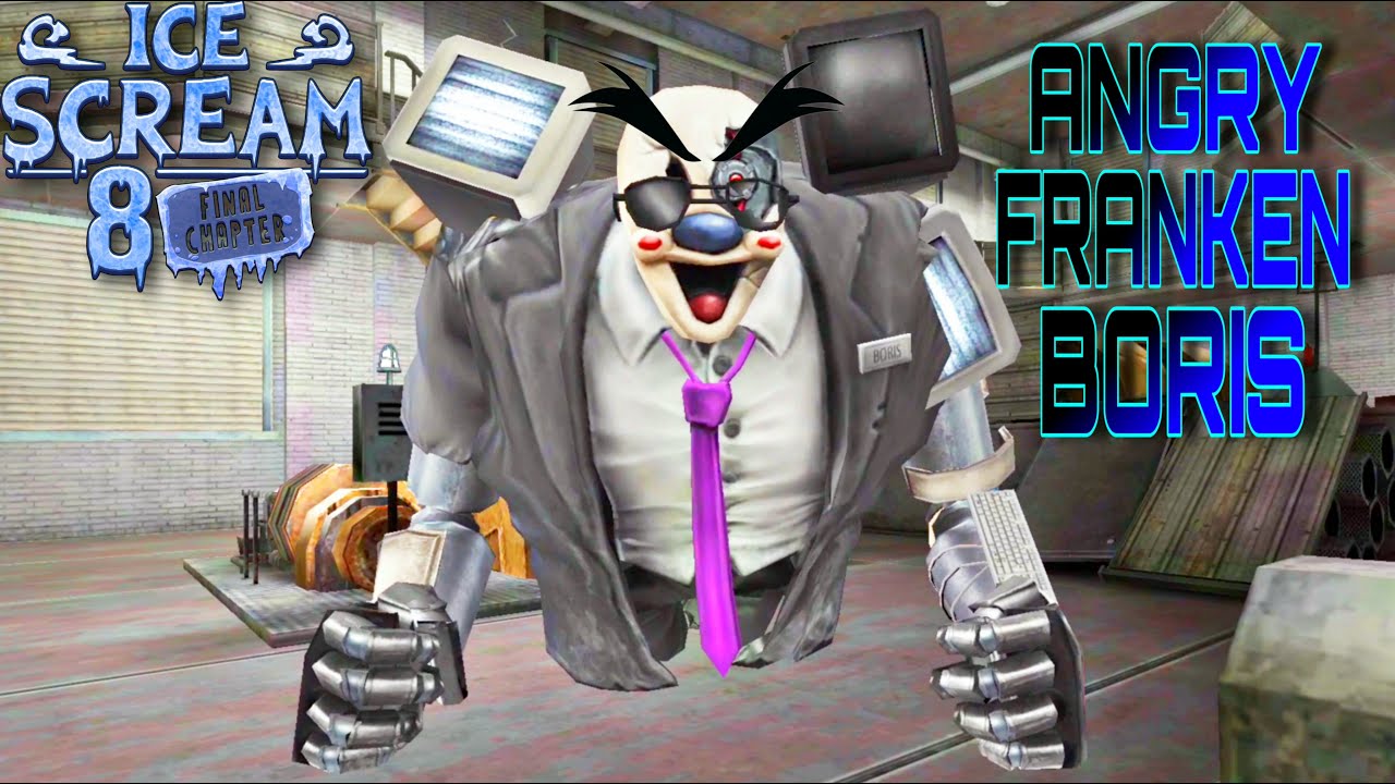 Making Franken Boris Angry In Ice Scream 8 V1.0.1