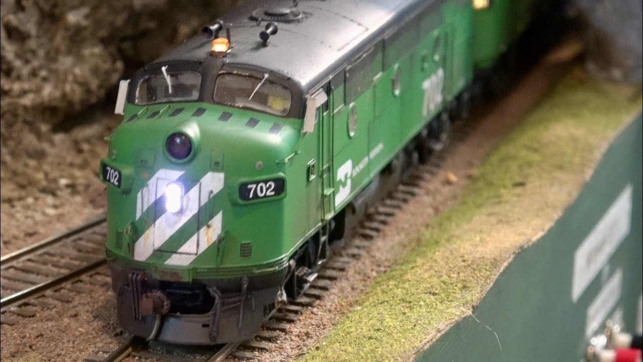 Part 128 - BN F-units, DRGW narrow gauge shelf & BNSF 