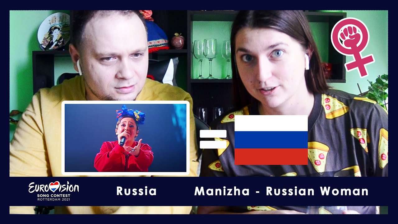 Реакция на Manizha - Russian Woman - Russia 🇷🇺 - Eurovision 2021