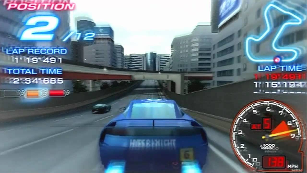 Ridge Racer Game Sample - PSP