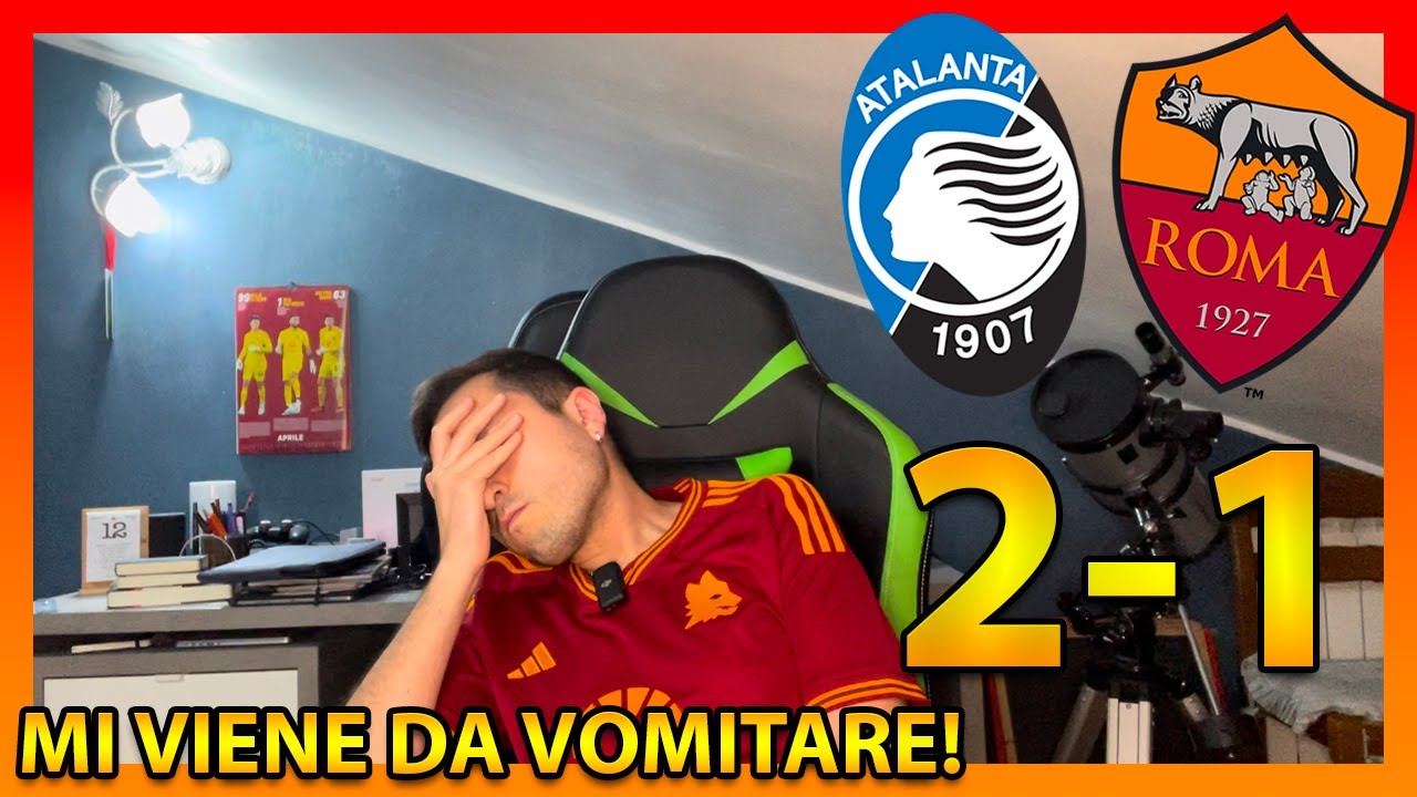 ATALANTA-ROMA 2-1: MI VIENE DA V0MlTARE‼️