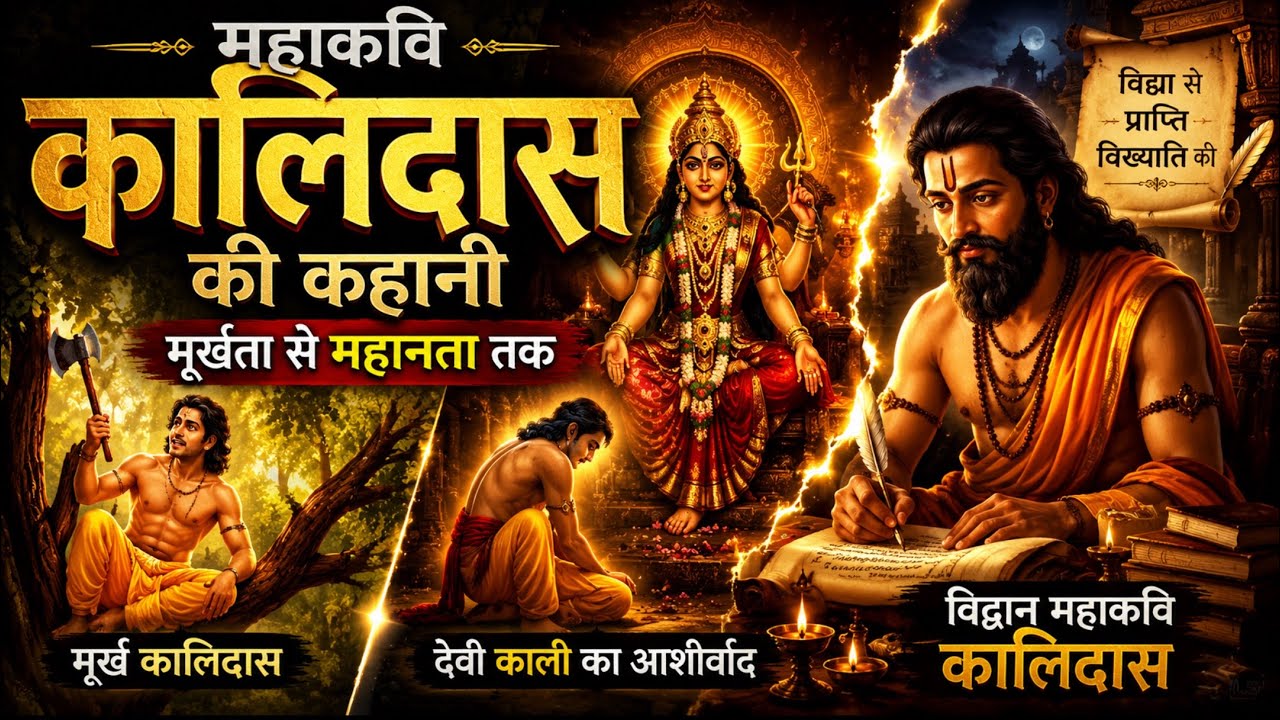 मूर्ख से महाकवि तक: कालिदास और विद्योत्तमा की अनकही कहानी | The Legend of Kalidas
