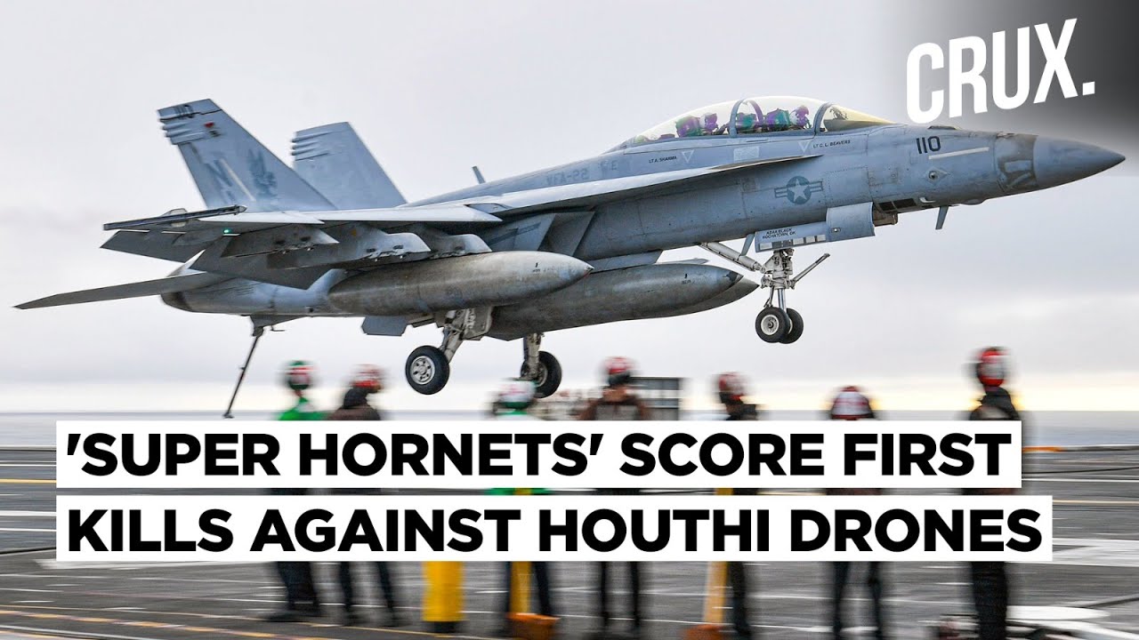 US F/A-18 ‘Super Hornets’ Down 17 Houthi Drones, Missiles Over Red Sea Amid Israel-Hamas War | Gaza