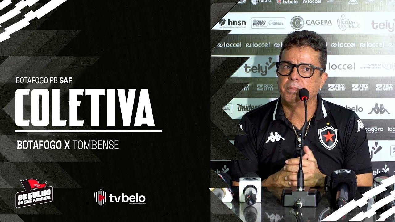 Coletiva Evaristo Piza - Botafogo X Tombense