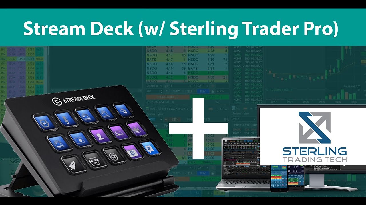 How to Day Trade with the Elgato Stream Deck (w/ Sterling Trader Pro) - TradeSmith.io Tradings Tools