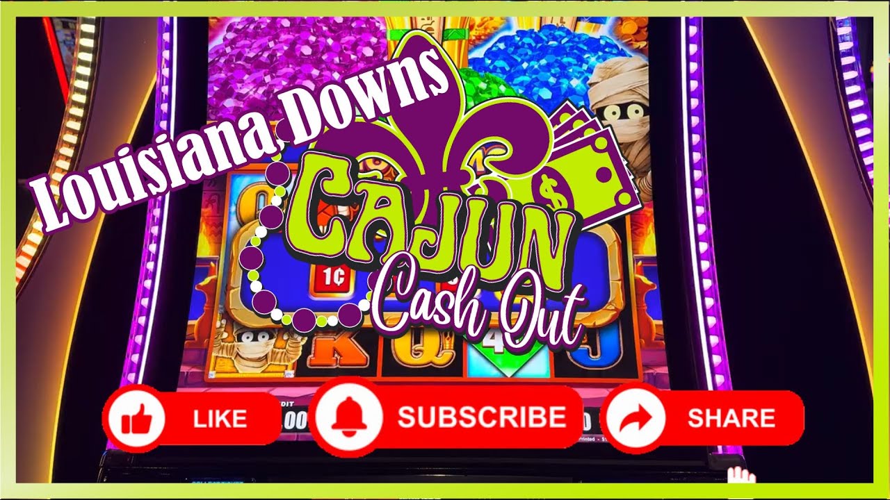 45 Minutes of CAJUN SLOT PLAY at Louisiana Downs Casino 🎰