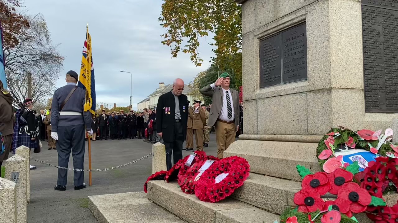 Barnstaple Remembrance Sunday Parade 2021