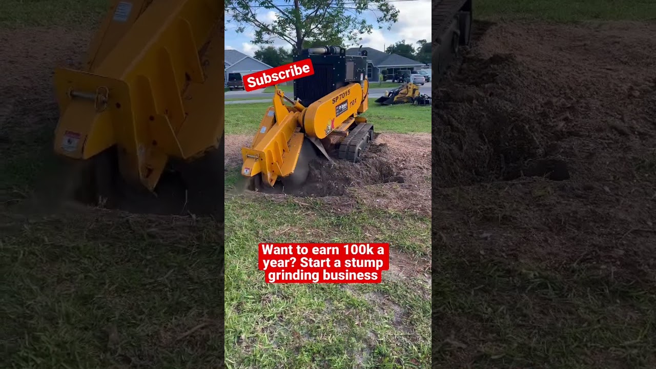 Earn 100k a year grinding stumps!!