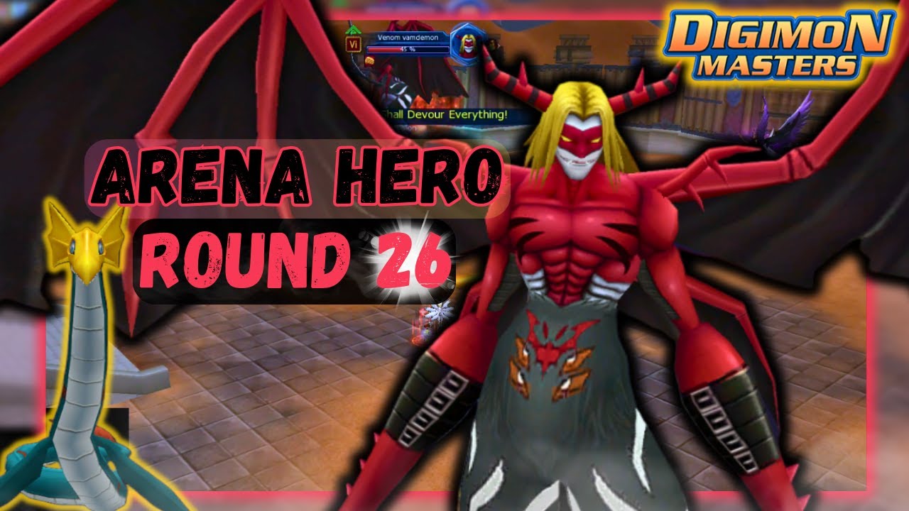 2x Stats Digimons melt ARENA HERO round 26! | NADMO
