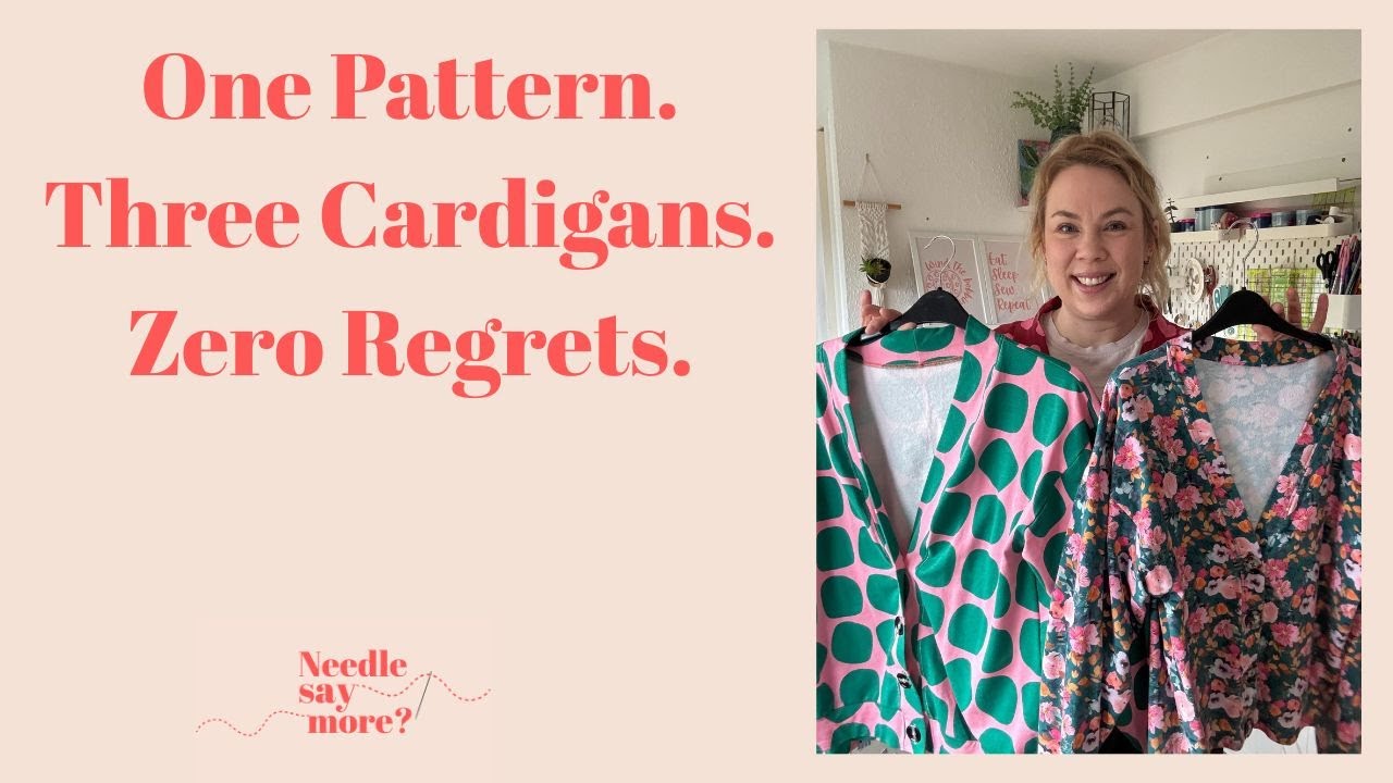 I Made the Marlo Cardigan 3 Times | Sewing the Same Pattern, Different Prints & Real-Life Wear