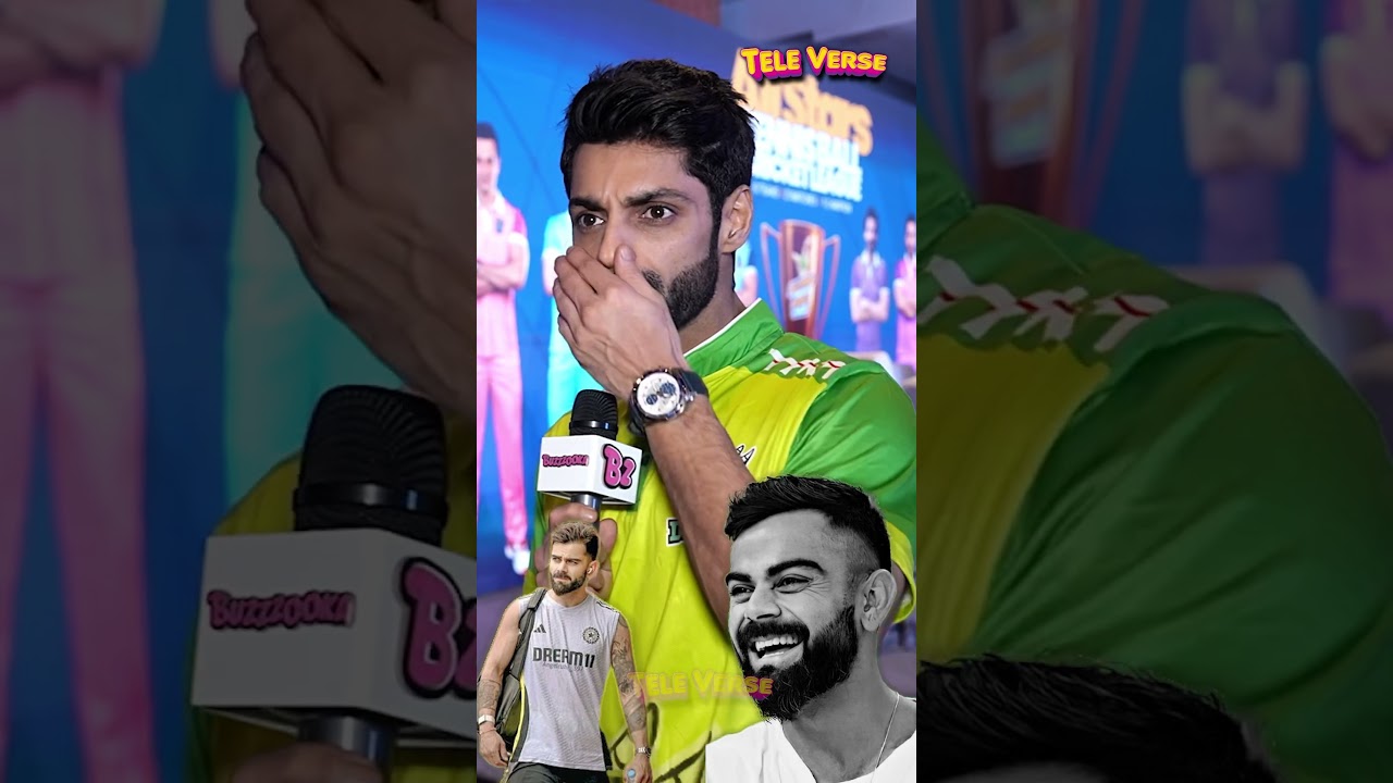 Karan Wahi shares his thoughts on Virat Kohli.🥹❤️