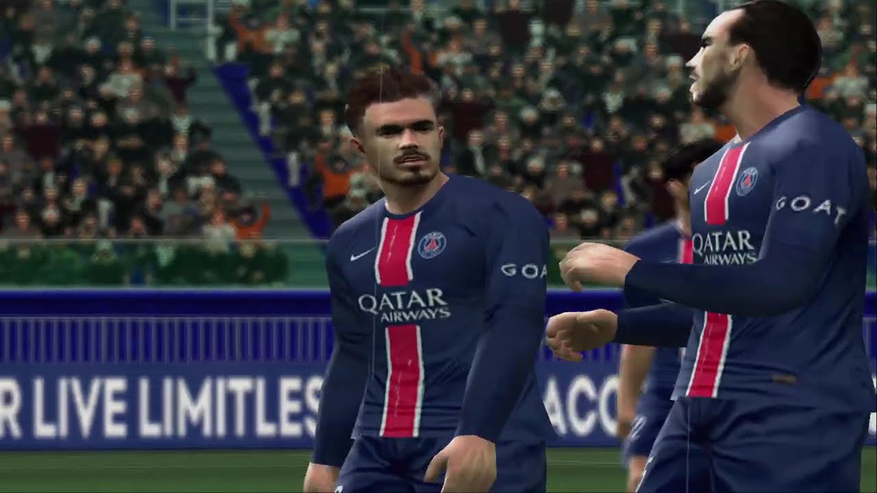 eFootball 2025 - PS2 - Master League#40 - PSG vs. OM (1080p HD)
