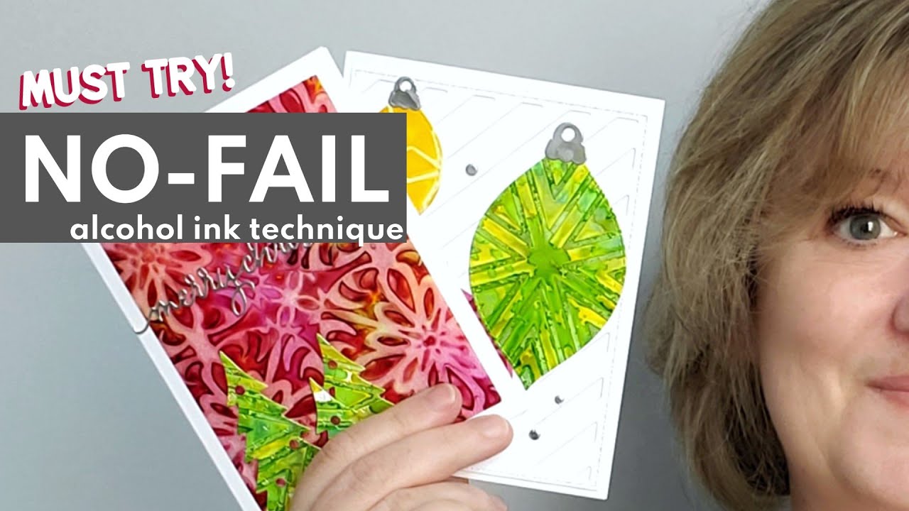 how to use ALCOHOL INKS for stunning, NO-FAIL RESULTS!