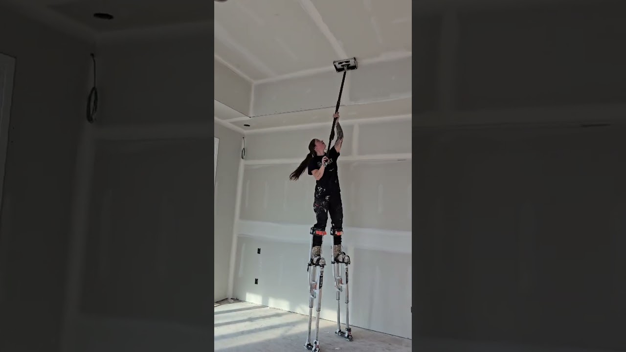 🤭 boxing on stilts #pop #diy #tools