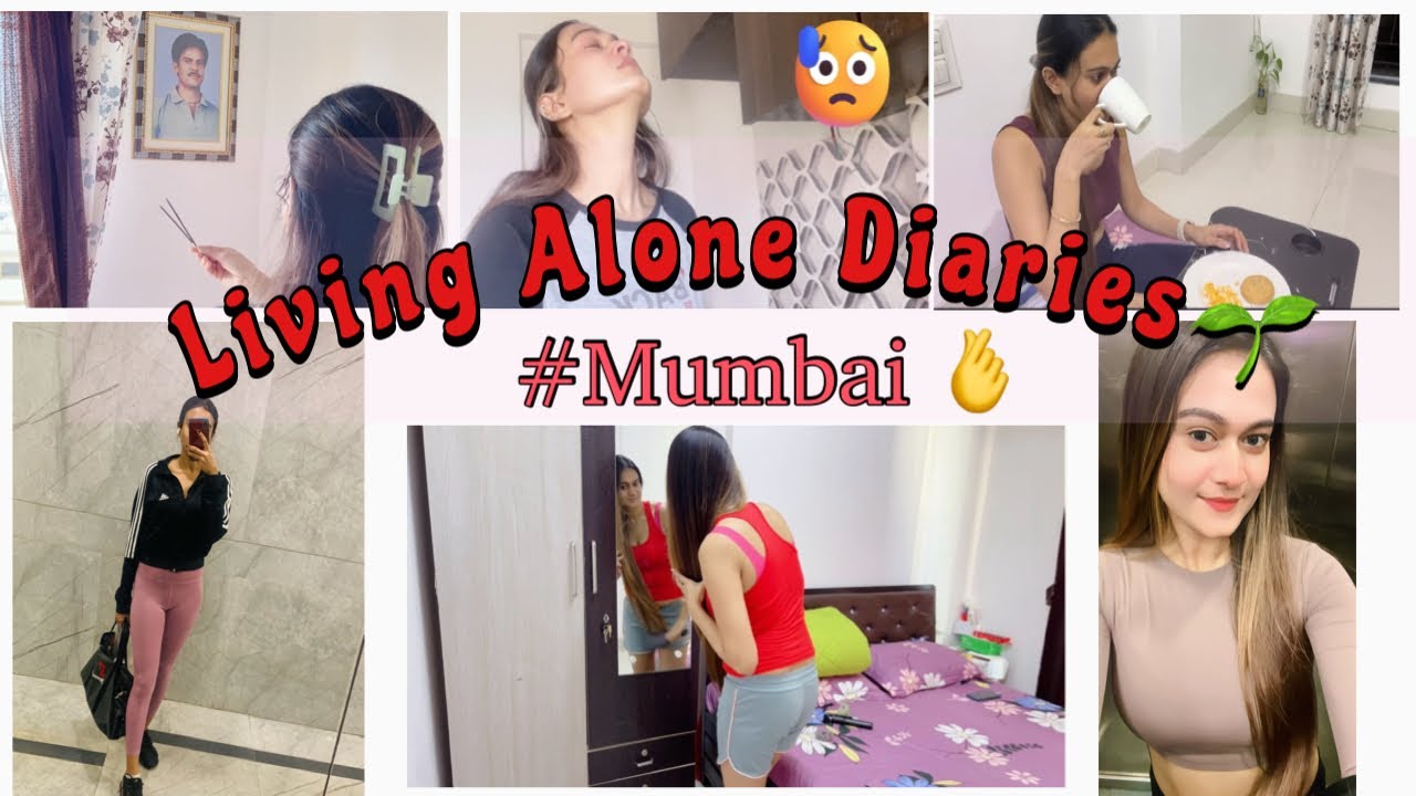 Living Alone Diaries 🌱  Getting my life together | After Vacation ✈️ Alone 🫶 Cooking 🧑‍🍳 Mumbai