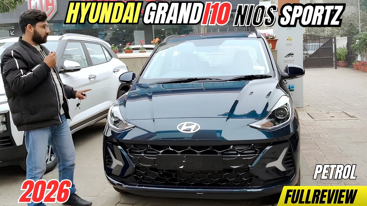 New Hyundai Grand i10 Nios Sportz 2026 ✅ Price | 🔥Details Hyundai Grand i10 Nios✅mileage Review