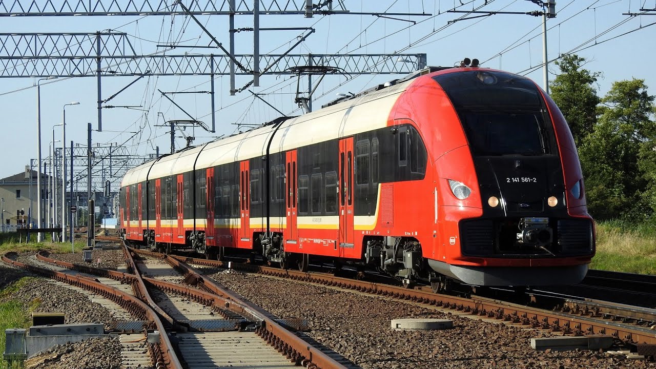 Pesa ELF2 22WEg-015 SKM Warszawa w Żmigrodzie. +RP1