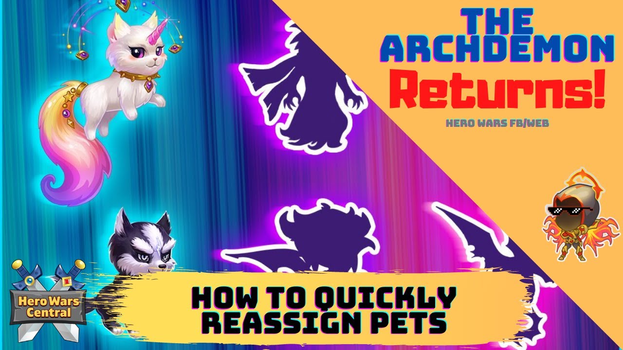 How To Quickly Patron Pets to Your Heroes | Hero Wars