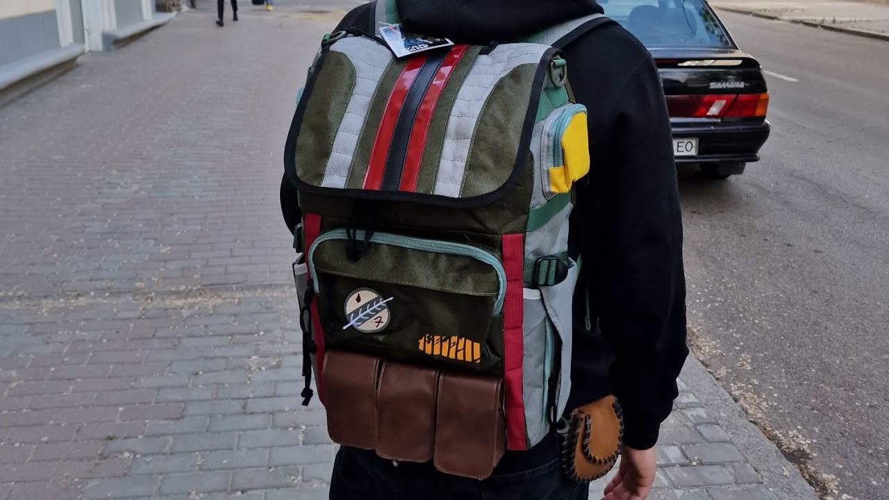 star wars boba fett backpack звёздные войны рюкзак Боба фетт