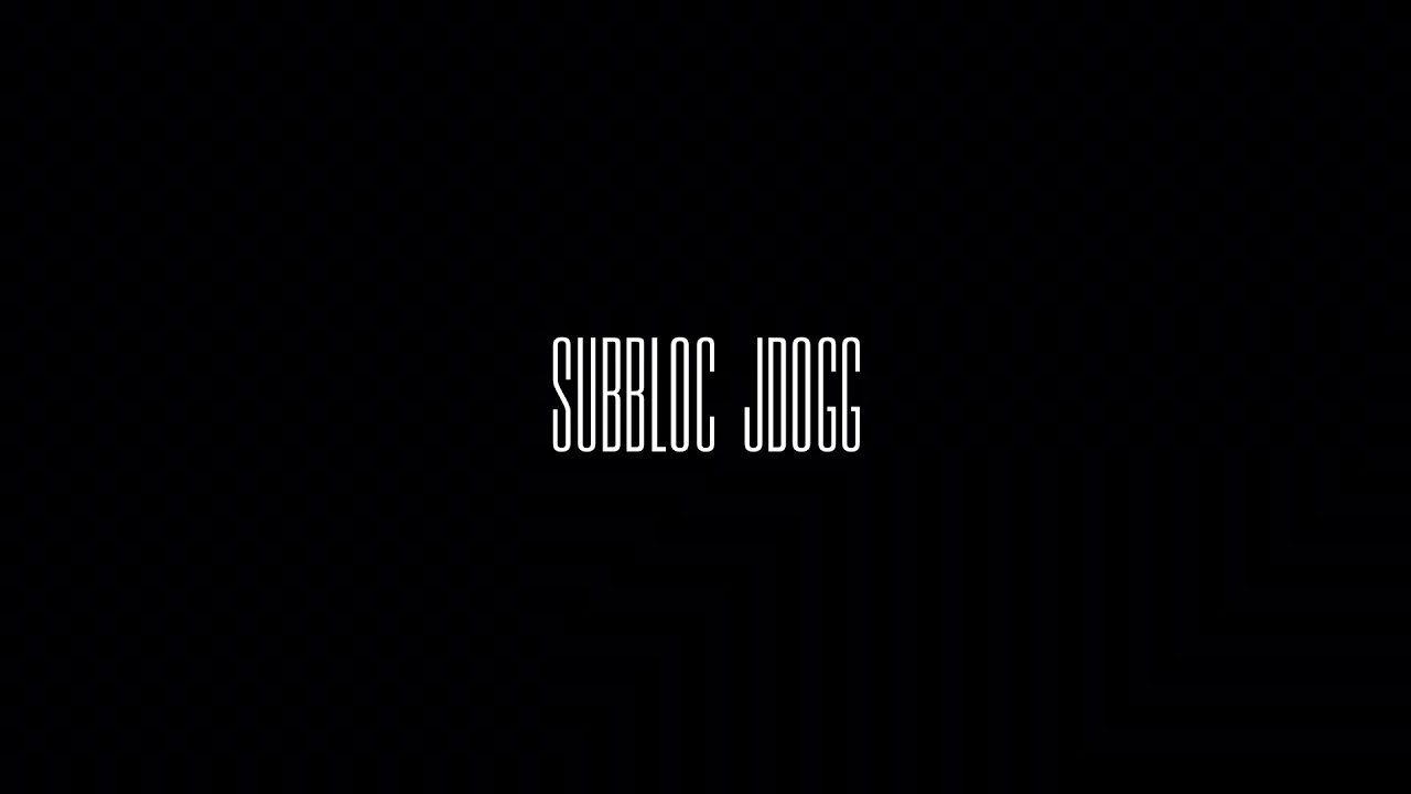 Subblock Jdogg - Intro (Official Video ) Shot by: Hddakidd