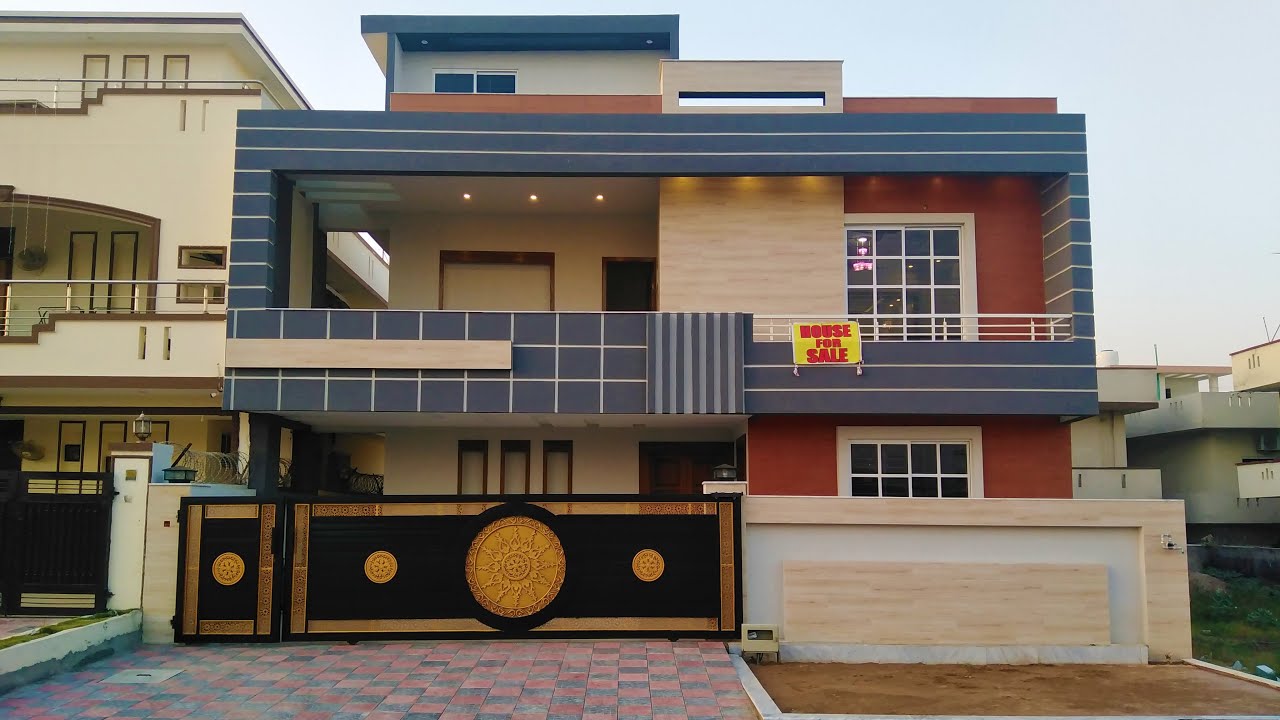 12 Marla House For Sale in Media Town Islamabad with 6 Bedrooms
