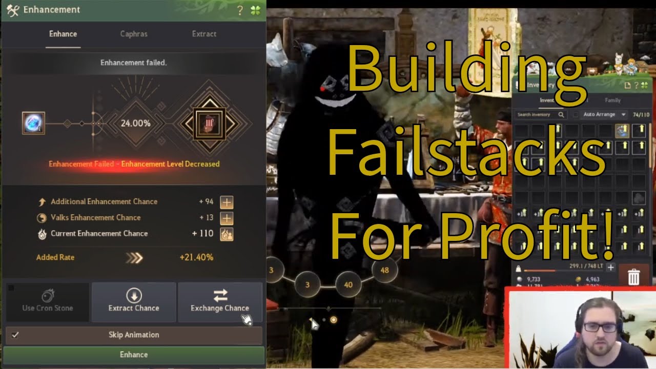 Black Desert Online [BDO] - How to build Failstacks! [2022 Guide]
