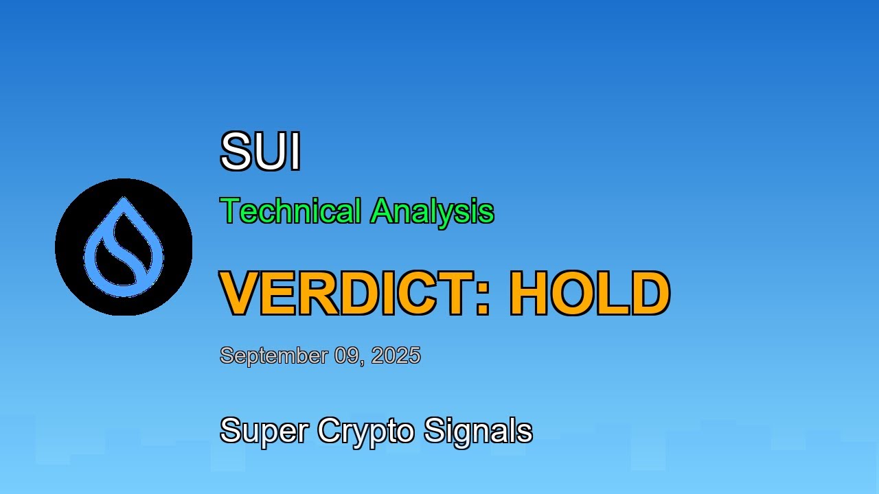 SUI (SUIUSDT) Signal | Buy or Sell | SUI Technical Analysis September 09, 2025