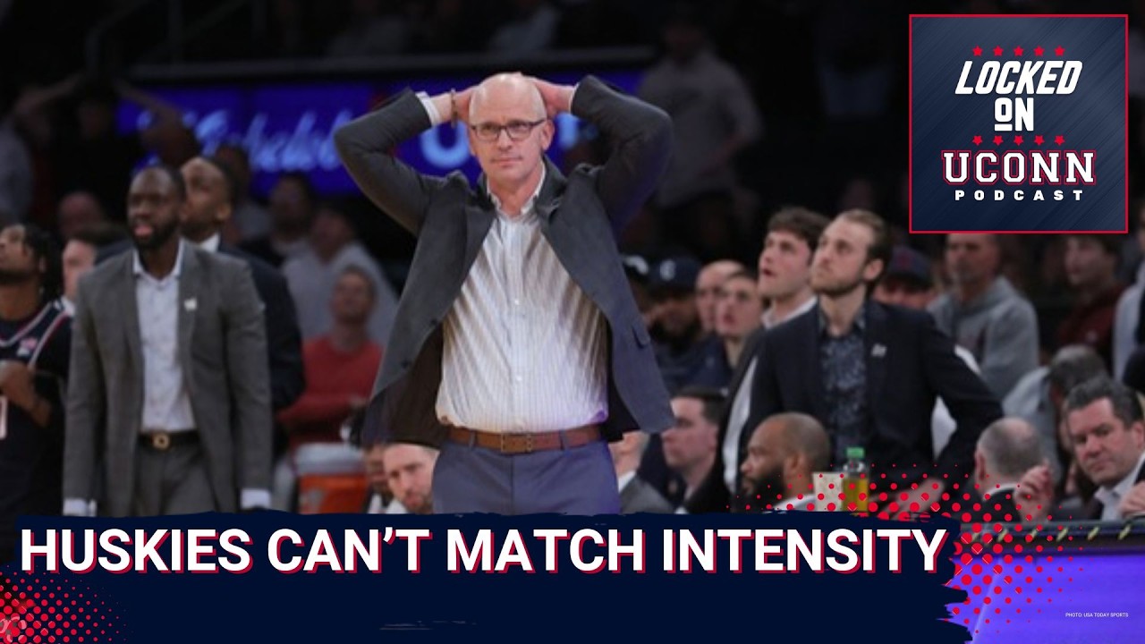 INTENSITY: UConn Huskies' Energy VANISHES as St. John’s DOMINATES—What Went Wrong With Huskies?