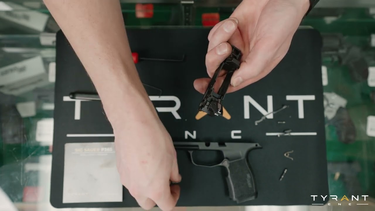 Как установить спусковой крючок Tyrant CNC Intellifire&trade; для Sig Sauer P365