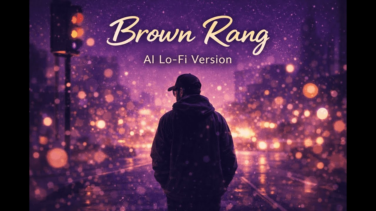 Brown Rang (AI Lo-Fi Version) | Chill Punjabi Vibes 🌙