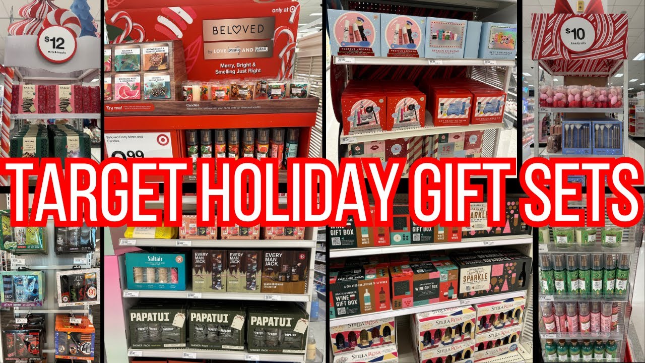 TARGET HOLIDAY GIFT SETS🎯🎁HOLIDAY GIFT SETS AT TARGET🎯🎁TARGET SHOP W/ME #new #target #giftideas