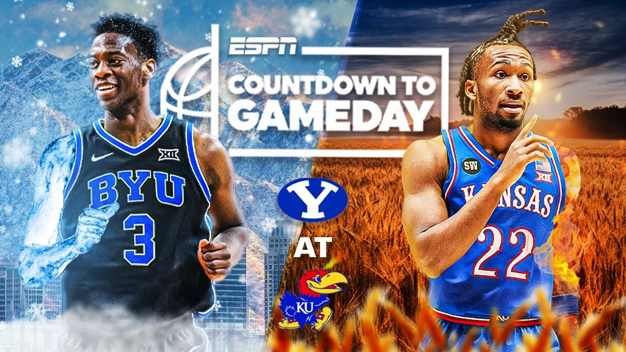 🚨 College GameDay LIVE in Lawrence! All eyes on AJ Dybantsa vs Darryn Peterson! 🔥