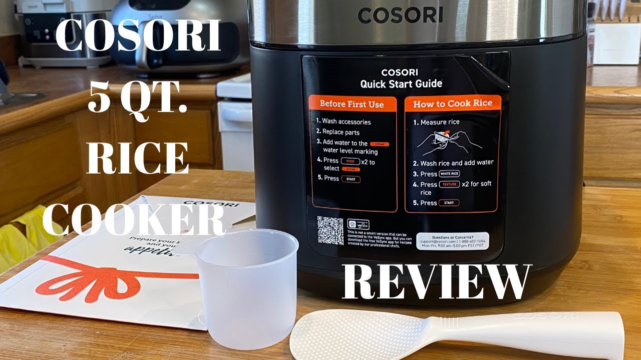 COSORI 5-Qt. Rice Cooker Review