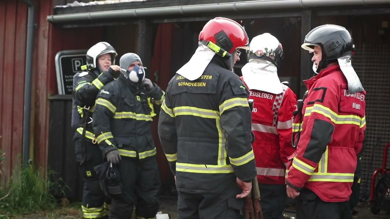 22.06.25 | Fire in container up against building | Marielyst | Ildløs i container op af bygning
