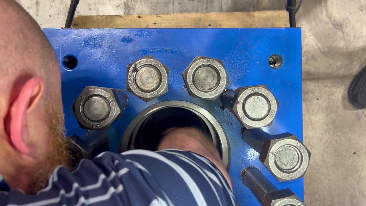 Mud Pump Module Seat Deck Lapping and Installation