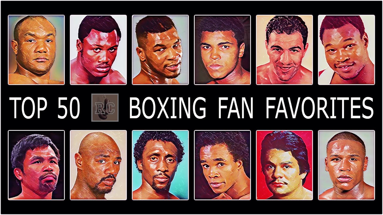 Top 50 All Time Boxing Fan Favorites