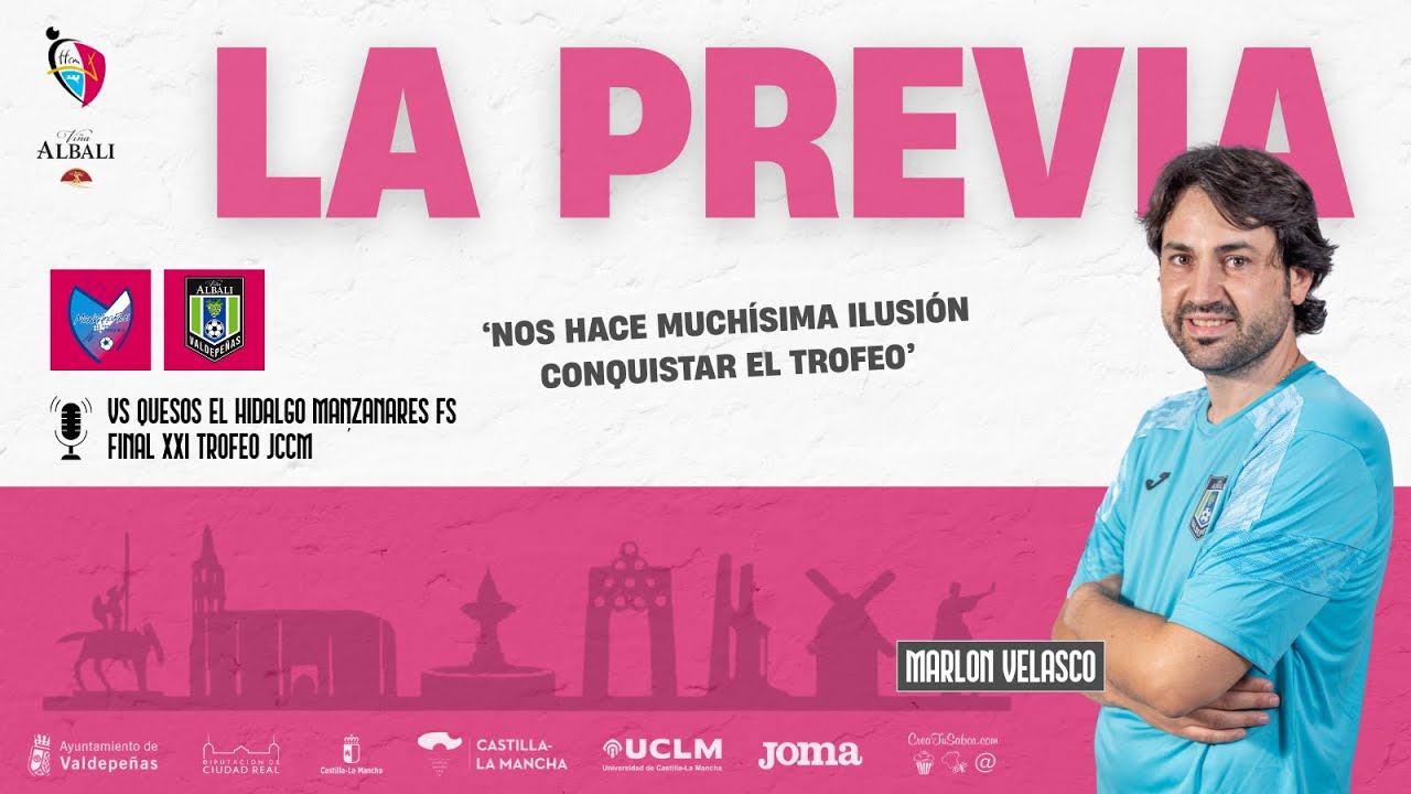 | PREVIA | Rueda de Prensa de Marlon Velasco. Quesos el Hidalgo Manzanares - Viña Albali Valdepeñas.