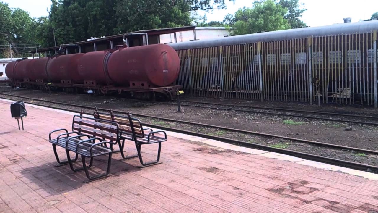 INDORE - MHOW METER GAUGE PASSENGER ARRIVES MHOW