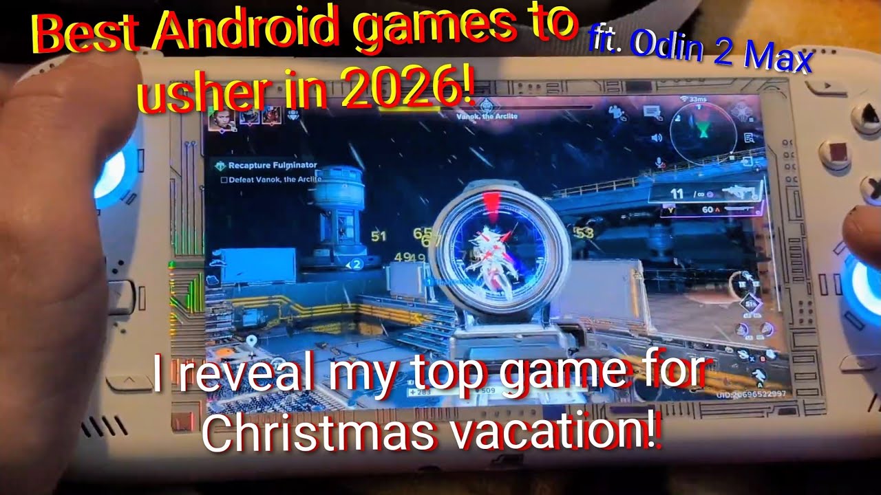 I played 50 Android games on Odin 2, This is The Top 5 Funnest Android Games for 2026 (Playable NOW)