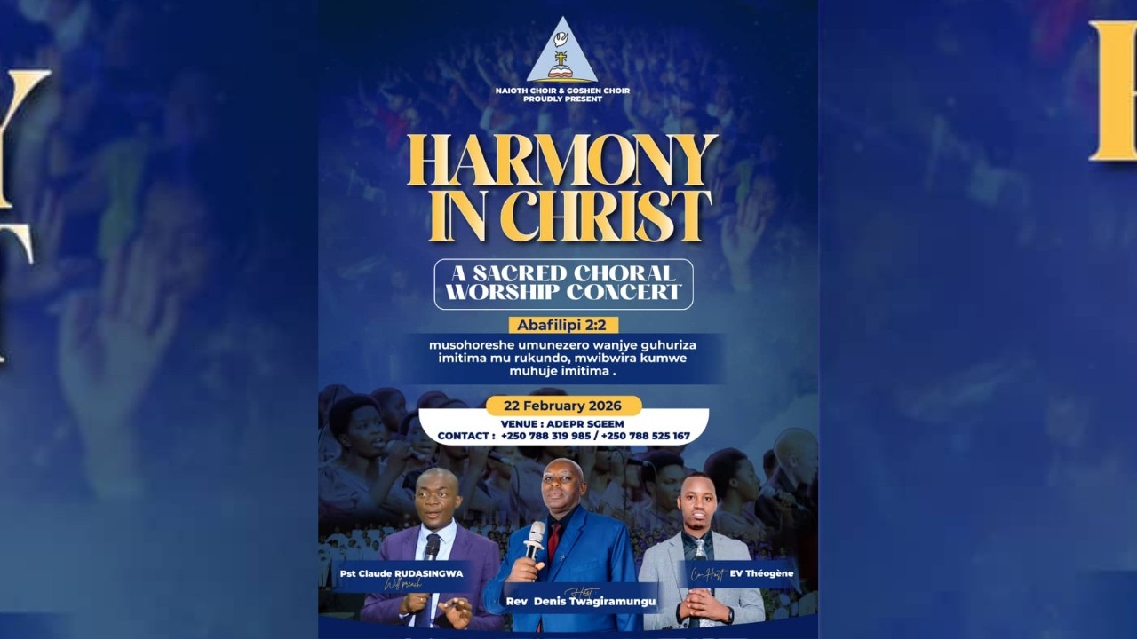 HERMONY IN CHRIST  CONCERT  BY GOSHEN CHOIR + NAIOTH CHOIR 22/02/2026